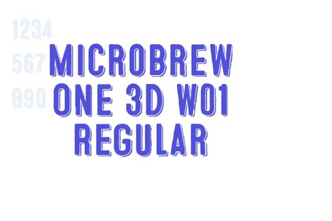 microbrew font free|Download free MicroBrew Regular font .